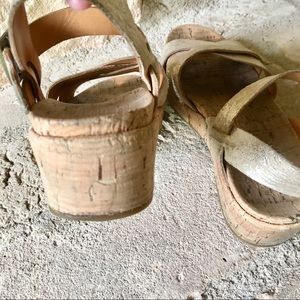 Kork-Ease Shoes - Kork-Ease matte Gold sandals Kork-Ease Shoes - Kork-Ease matte Gold sandals
